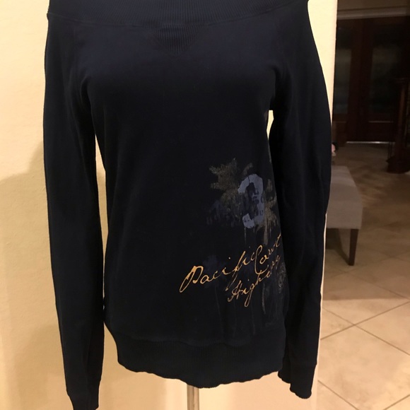 Lauren Ralph Lauren off the shoulder Sweatshirt - Picture 8 of 8